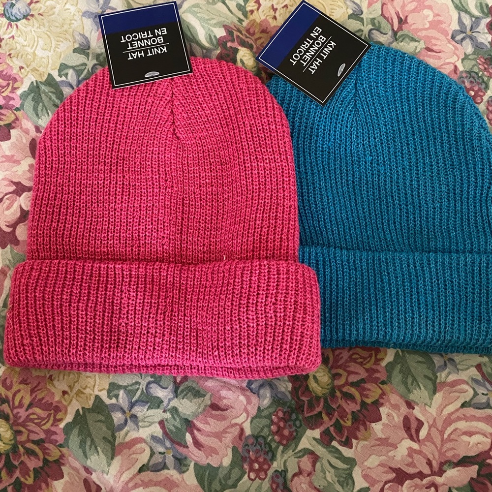 Winter hats.